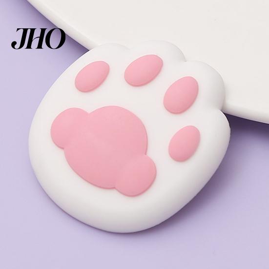 Easy To Install Doorknob Cushioning 2 Pcs Cat Paw Crash Pad Mute Cabinet Door Handle Noise Reduction Cover Lock Silencer Anti-Collision Wall Protector