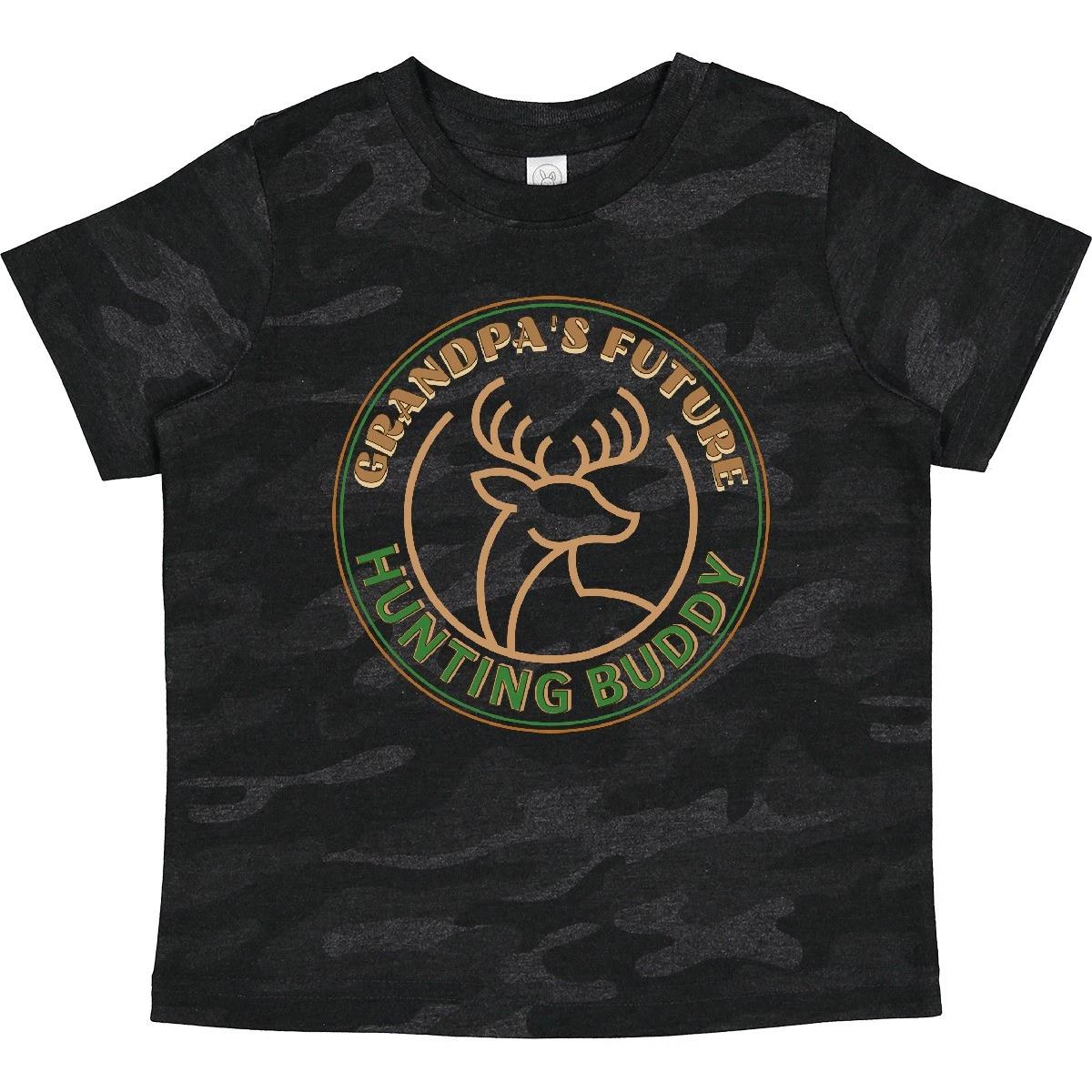 Inktastic Grandpa Future Hunting Buddy Deer Toddler kids boys T-Shirt Bowhunting Bowhunter 100