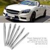 KIMISS 6pcs Chrome Stripe Vent Grille Trim, Car Engine Hood Vent Grille Cover Trim Parts For R172 SLK 2011-2019