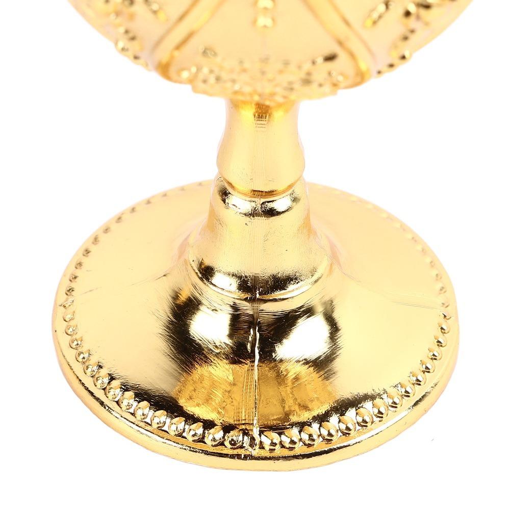 Gold Metal Goblet Zinc Alloy Chalice Goblet Goblets & Chalices Shot Glass For Baptism