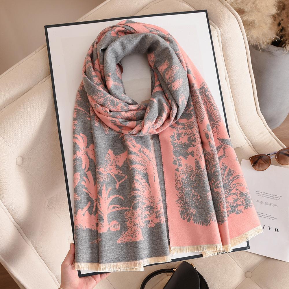 

Новый шарф-шаль из имитации кашемира Shenghui на осень и зиму, элегантный модный шарф, женский теплый шарф 60*190cm