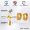 Stylish Stainless Steel Huggies Earring for Men Male, Simple Punk Small Hoop Earrings, Cool Fashion Ear Jewelry Gifts