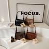 This year, the popular small bag women 2025 new niche design handbag casual retro messenger bag small square bag women