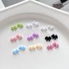 20/50Pcs Mixed Resin Double Layer Bowknot Nail Art Charms 3D Colorful Bow Nail Art Decorations Diy Manicure Parts Salon Supply