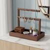 Solid Wood Jewelry Stand Large Size Jewellery Organizer Bracelet Storage Holder  Woman Accessories