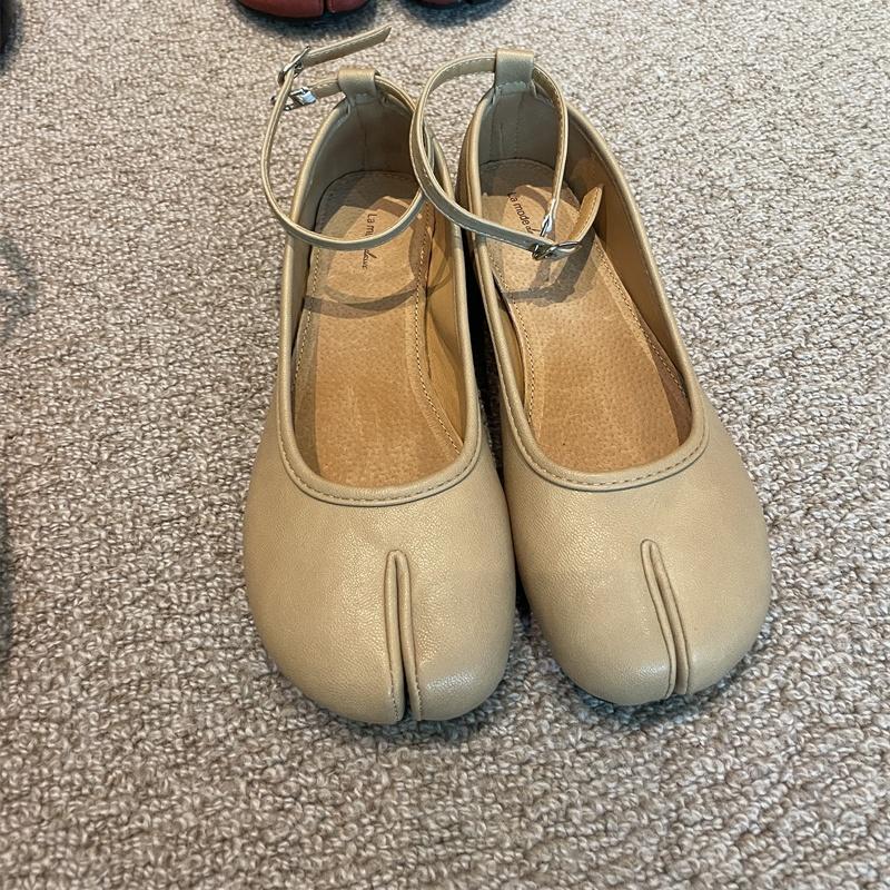 Fashion Bailamos Brand Women  Flats Soft Ballet Shoes Woman Slip On Loafers Soft Bottom Moccasins Tabi Ninja Women Casual Shoes Mujer