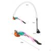 Interactive Cat Toys Feather Exercise Toy Portable for Indoor Cats Stick Pet Kitten