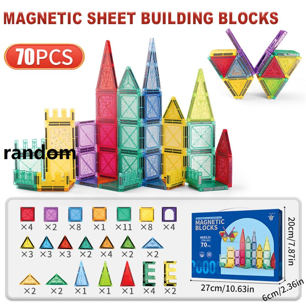 Tuiles Magnétiques pour Enfants 3-5 Ans 4-8 Jouets Magnétiques pour Garçons Filles Tout-Petits 3 4 5 6 7 8+ Ans Blocs de Construction Magnétiques Préscolaire