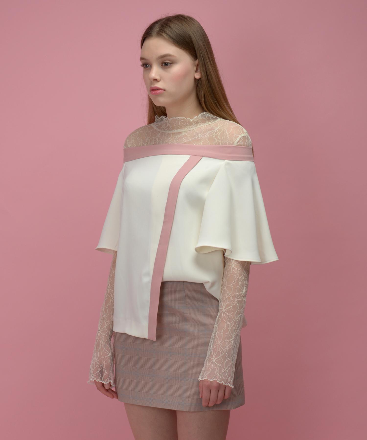 Modern Able Off-Shoulder Blouse - Ivory White