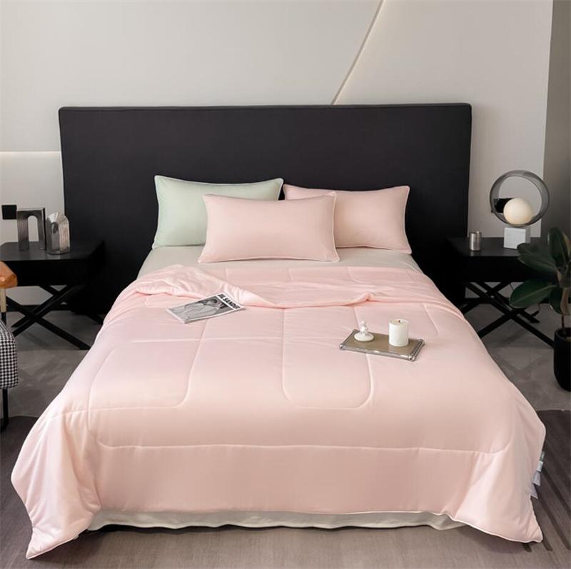 

Высококачественное охлаждающее одеяло, холодная ткань поглощает тепло тела, мягкое кондиционирующее одеяло, гладкое легкое летнее одеяло 150x200cm