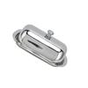 With Lid Butter Dish With Lid 304 Stainless Steel Metal Cheese Tray  Home Kitchen