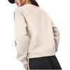 adidas Fleece Thick Casual Sports Crewneck Sweatshirt Women Sweatshirt Phosphor-Brown IY1705