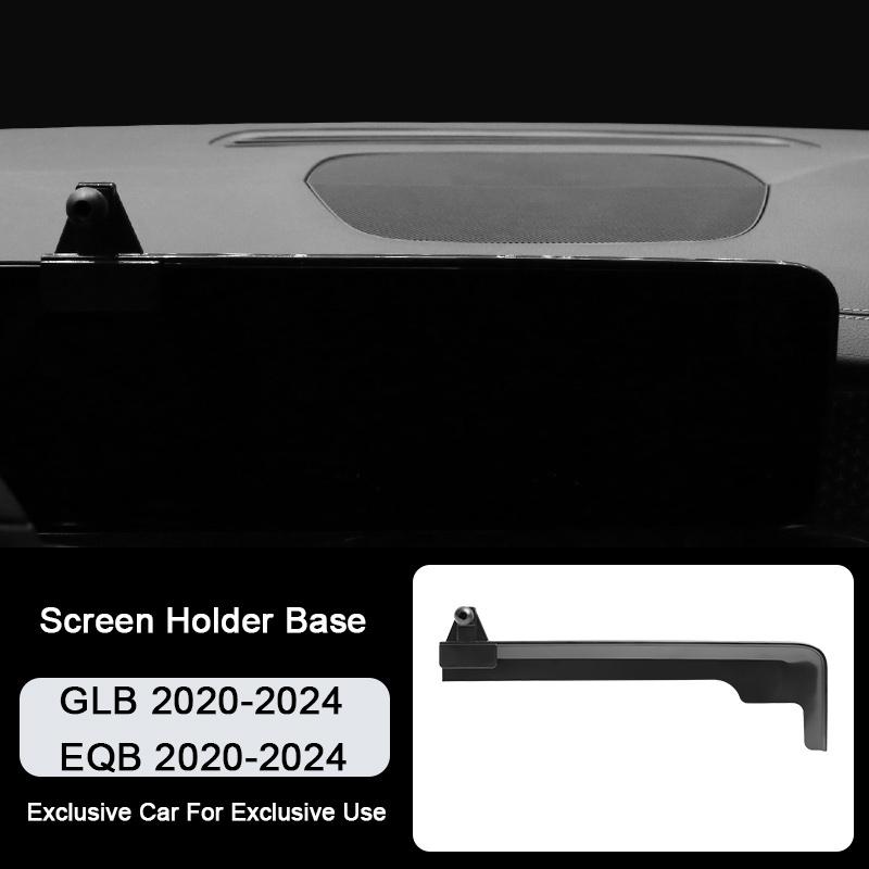 

For Mercedes Benz GLA X156 GLB X247 A Class W177 EQB - 2024 Car Phone Holder Wireless Charger Screen Fiexd Bracket Base-GLB EQB