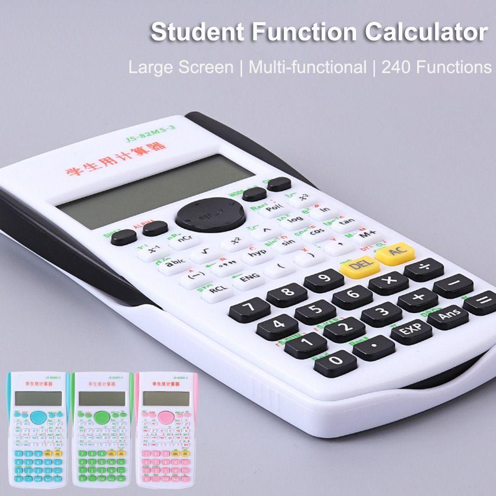 2-Line Engineering Scientific Calculator 240 Functions Math