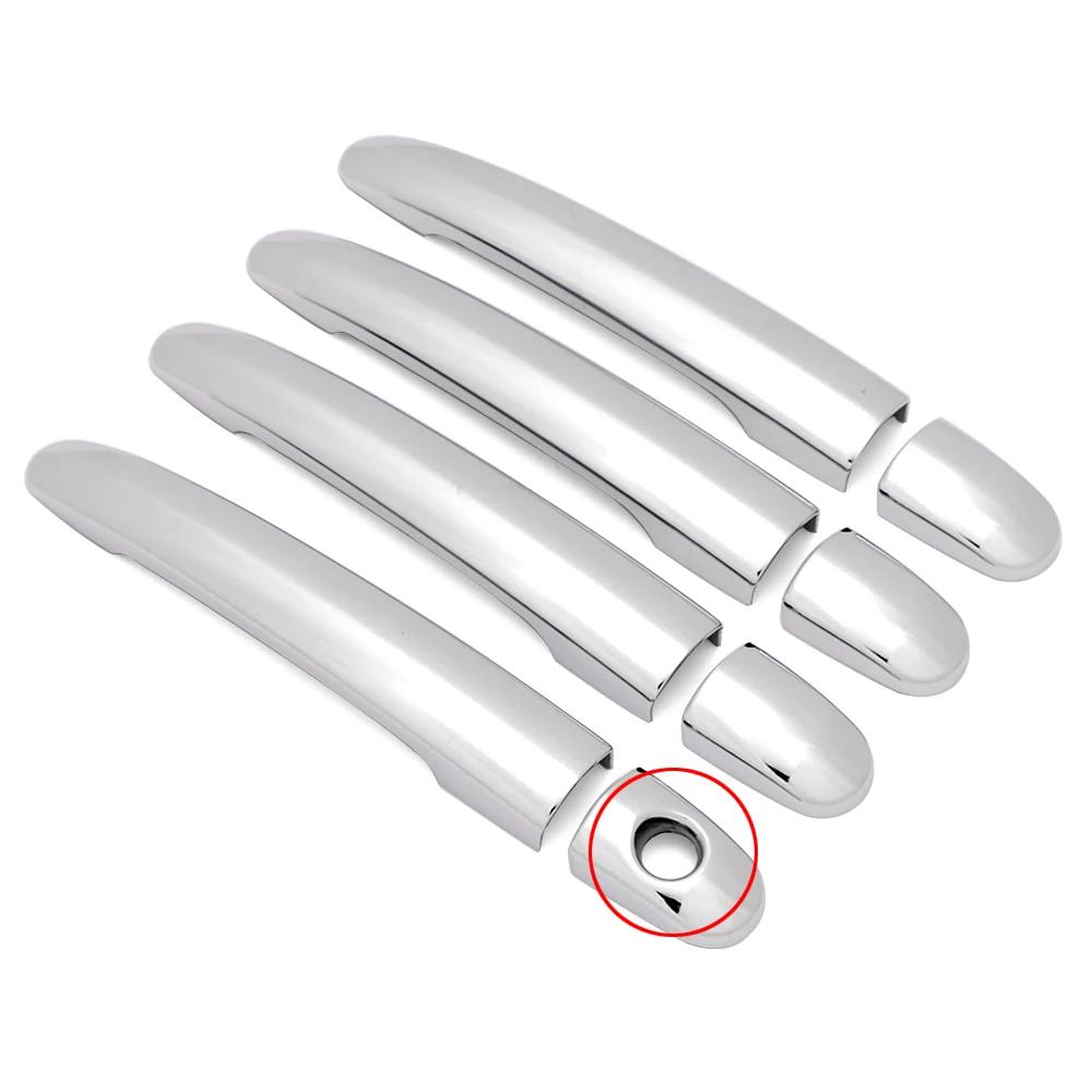 For Chevrolet chevy Daewoo Nubira 2004-2009 ABS Chrome Side Door Handle Cover & Door Bowl Cover Car Styling 2005 2006 2007 2008