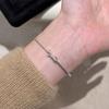 Inspiration Bowknot Half Bracelet for Women Chains New In Fashion Light Luxury Exquisite Silver 925 Bracelets Party Jewelry Gift