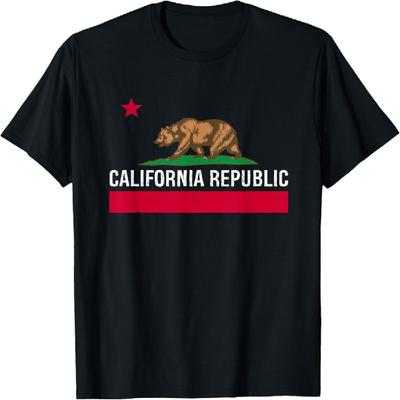 California Republic State Flag T-Shirt