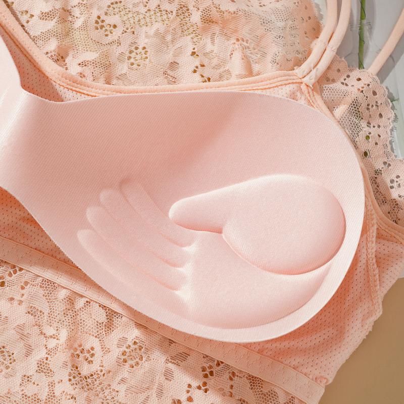 Summer Lace Wrapped Chest Tube Top Sexy Beautiful Back Camisole Women's Outerwear Inner Anti-exposure Underwear