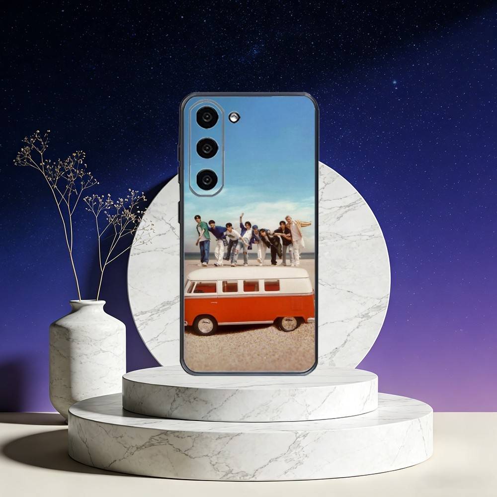 A-ATEEZ In Your Fantasy Phone Case For Samsung Galaxy A73,A72,A71,A70,A53,A52,A51,Others Soft Black Cover