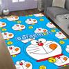 Doraemon Adventure Themed Anti-Slip Rugs - Polyester Home Decor, Suitable for Bedrooms, Living Rooms, Doorways, Studios, and Decorations