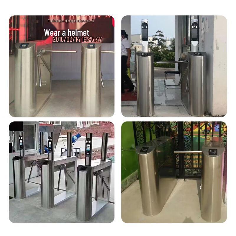 Realand ZD704 Pedestrian Tripod Turnstile Access Gate CN plug (adapter included)