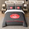 Custom Name Aberdeen 3Pcs Duvet Cover Set Personalized Text Bedding Pillowcases Bedroom