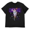 Jason Williams T-Shirt Boys Animal Print Oversized Graphic Tee Cotton Man T-shirts Man Clothes Mens White T Shirts