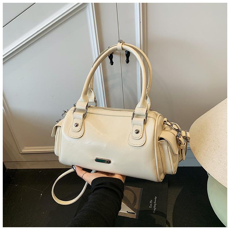 IELGY Korean Version High-End Fashion All-Match Portable Commuter Bowling Bag