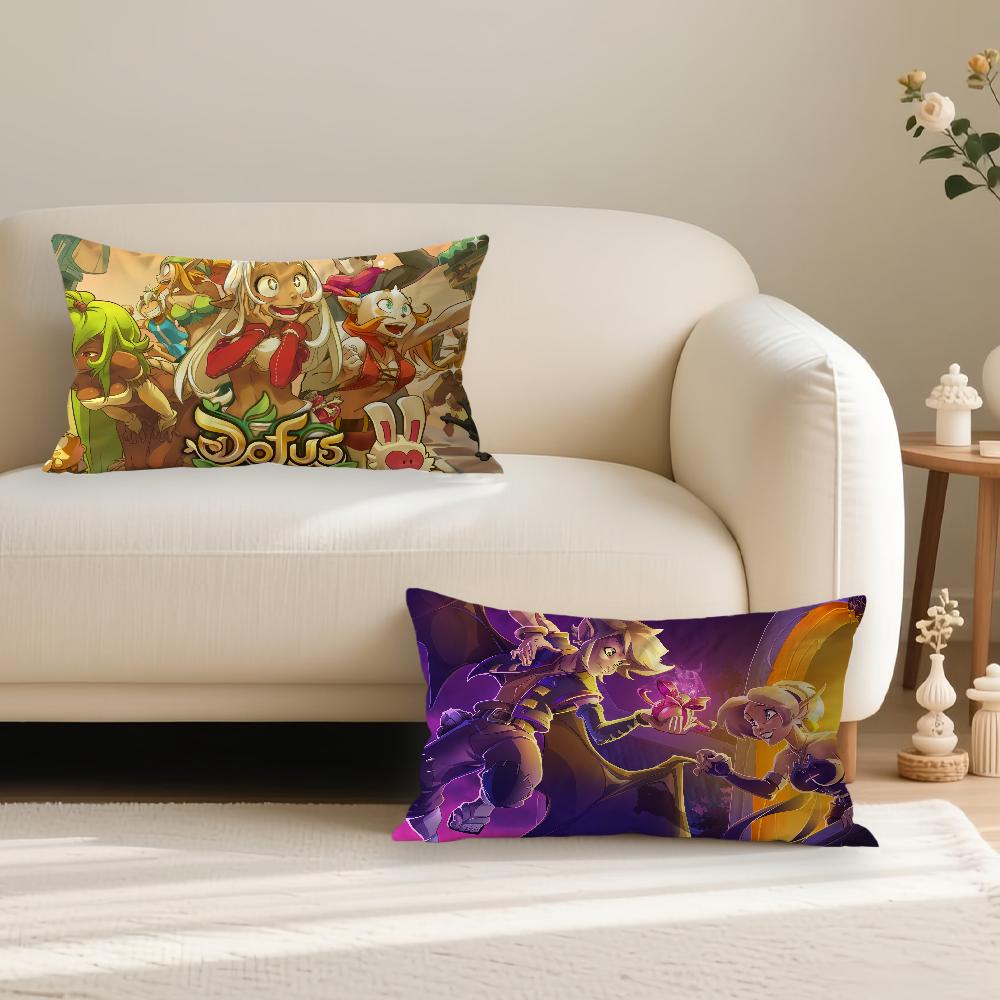 Game D-DOFUS Pillow Case Suitable For All Seasons Home Decoration Cushion Cover Suitable For Livingroom Bedroom Sofa