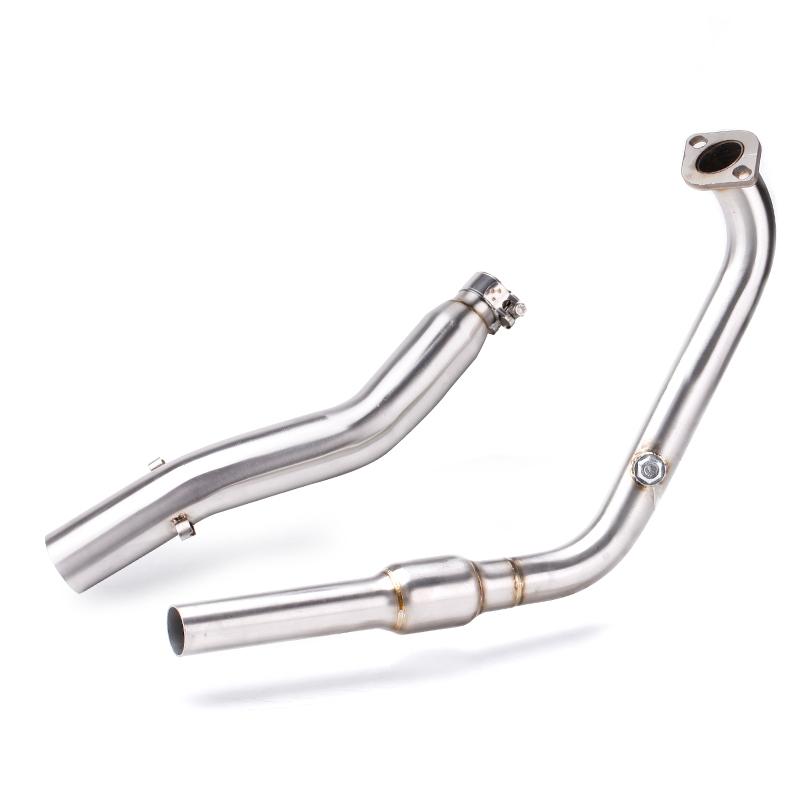 For YAMAHA MT15 R15 XSR155 V3 V4 2017-2024 Motorcycle Exhaust System Modified Stainless Front Pipe 51MM Racing Escape Manifold type-A