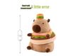Cute & Funny Capybara Plush Toy with Removable Clothes