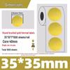 Silver Thermal Adhesive Printable Food Label