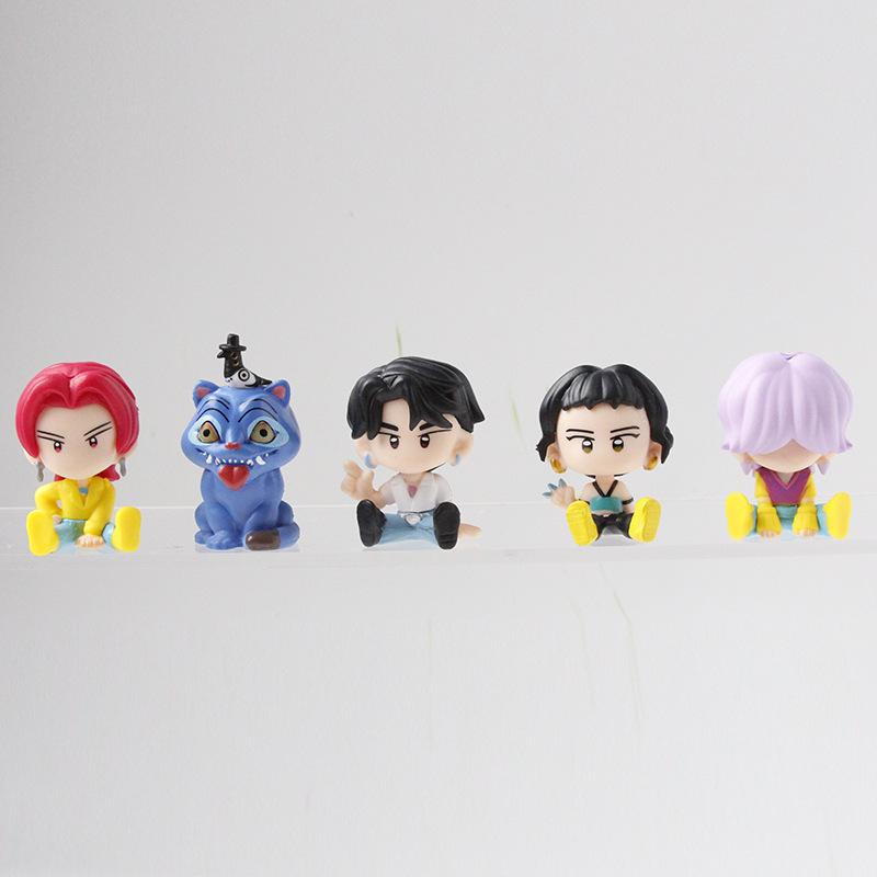 KPOP Demon Hunter Girl Group Play Figure Pendant Keychain Toy Gift