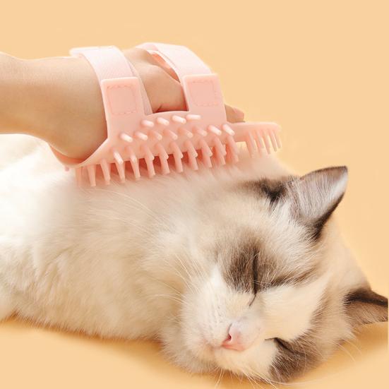 Corner Pet Brush Massage Rubbing Board Multifunctional Silicone Self Grooming Comb Cat Scratcher Pet Supplies