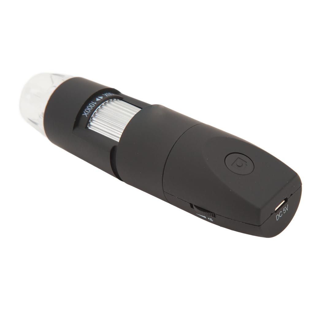 Handheld Electron Microscope 50X‑1000X 1920x1080P 8LED Lights USB Wifi Wireless Digital Microscope