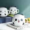 Pink Meatball Cartoon Panda Ceramic Mug Blind Box