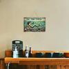 Coasterhome Meerjungfrau Ozean Wandkunst Metallschild Inspirierendes Poster