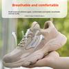 Industrial Construction Steel Toe Shoes for Men Women Lightweight Comfortable Safety Shoes Anti Puncture Iron Toe Wok Sneakers