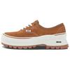 Autentico Cuoio Vibram Comodo Semplice Durevole Scarpe di Tela Basse Sneaker Unisex Marrone VN0A5JLWBS8
