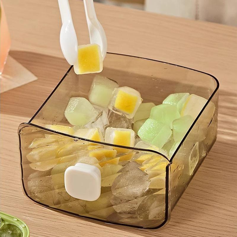 Portable Ice Maker Machine with Storage Drawer Ice Maker with Handle Compact Ice Maker Machine for Household & Outdoor Use