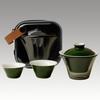 Woding Portable Travel Tea Set - 1 Pot, 2 Cups