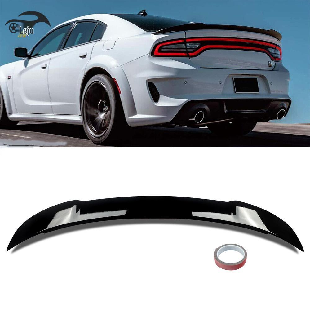 Dodge Battlehorse SRT Rear Spoiler (2011-2021) - Carbon Fiber Adhesive Tail Wing
