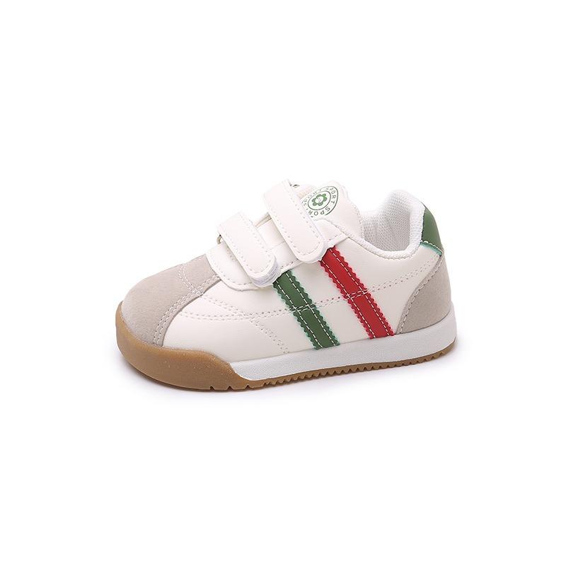 Kinder Freizeitschuhe Frühling und Herbst neue Kleinkindschuhe Jungen Baby weiche Sohle rutschfest Forrest Gump Schuhe Jungen weiße Schuhe Trend