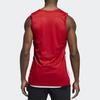 Adidas Basketball Jerseys Men's Red/White Moderate Straight Fit DY6595