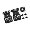 Bed Rail Mounting Brackets Carbon Steel Expand Storage Space Heavy Duty Accessories