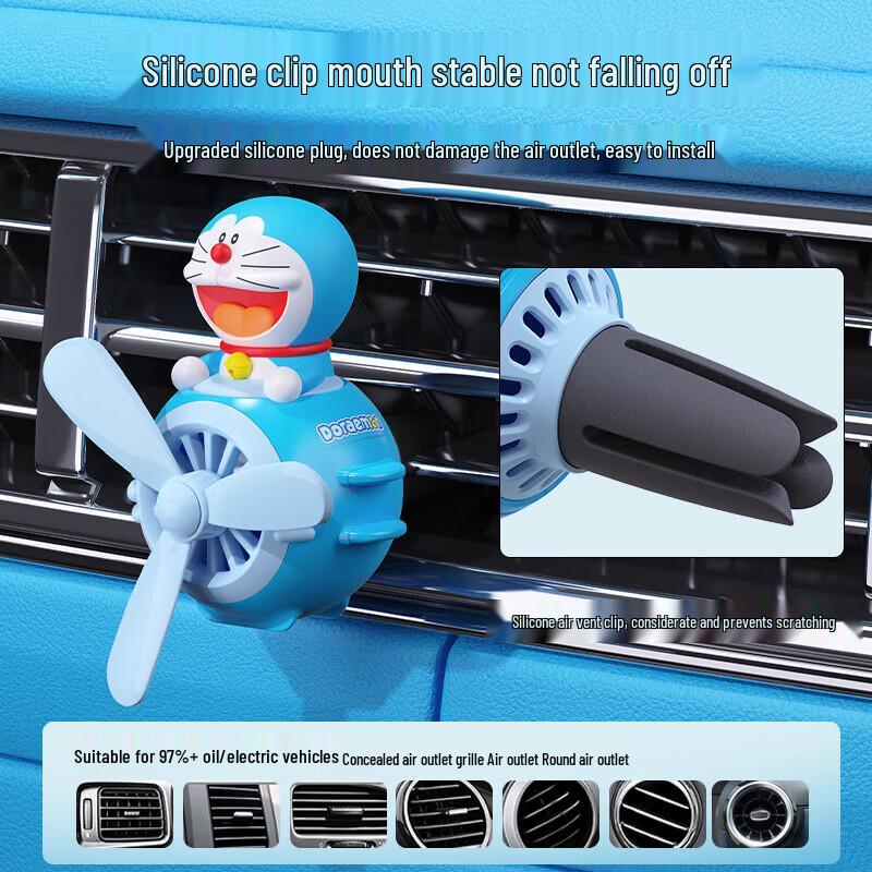 ROCK Doraemon Airplane Car Air Vent Aroma Diffuser