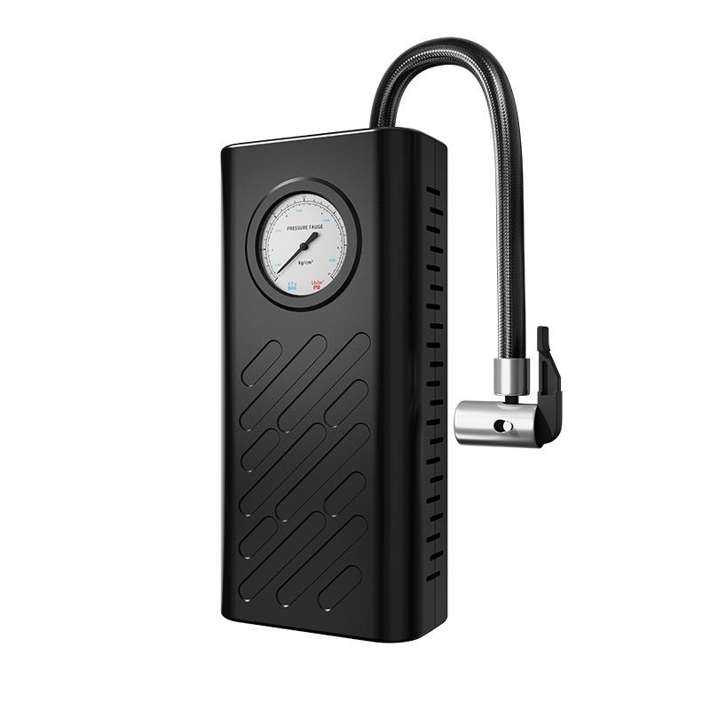Rechargeable Tire Inflator Portable Air Compressor With Pointer Pressure Gauge Bike Pump Air Pump For Cars Bike Motorcycle Balls