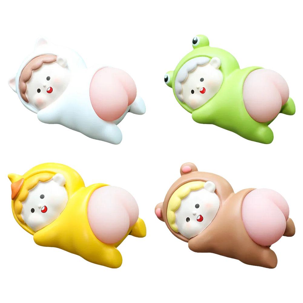 Car Ornaments Cute Cartoon Doll Toys Car Desktop Decorative Supplies Christmas Gift Ornaments Car Interior Q Fart Gentleman