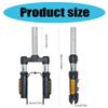 Hydraulic Front Fork Shock Absorbers Suspension Forks Spring Shock Absorbers for Electric Scooter Electric Bicycles