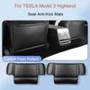 For Tesla Model Y Juniper Seat Anti-kick Pad Rear Safety Seat Anti-Wear Pad Model 3 Highland Rear Seat Car Backrest Protection